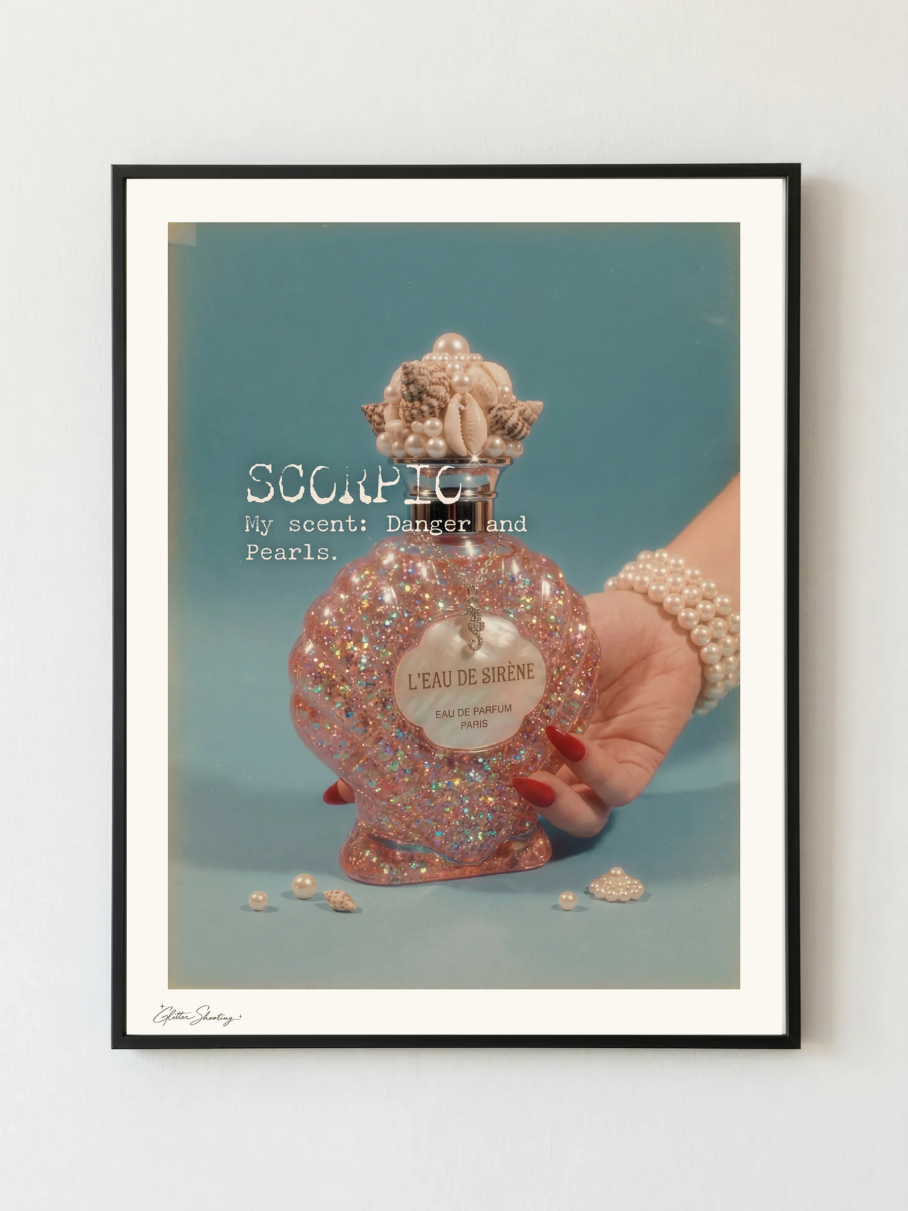 Scorpio Mermaid Zodiac Art Print product image (2)