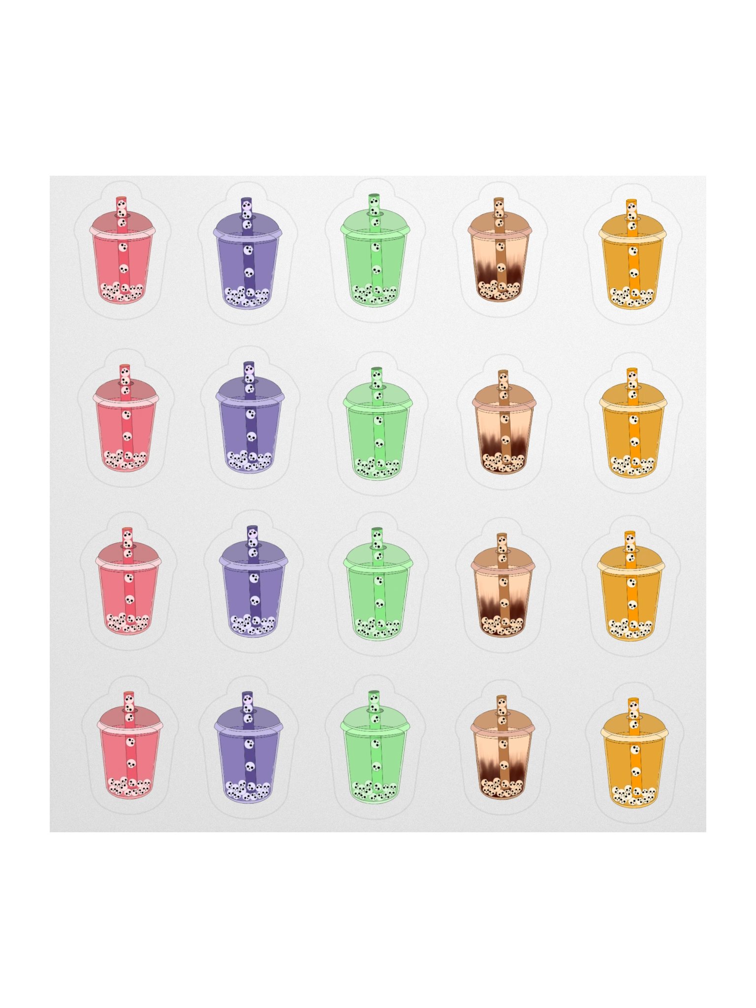 Death By Boba 5.5" x 5.5" product image (1)