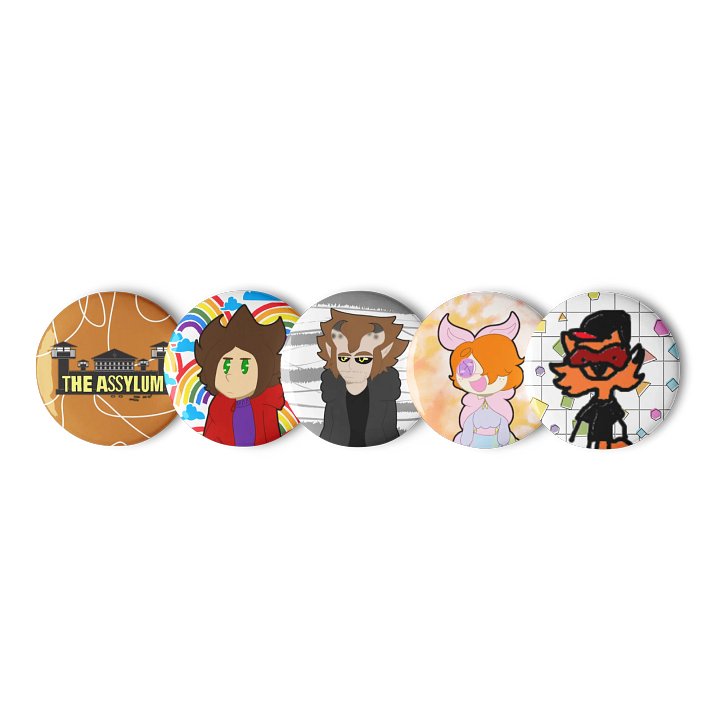 THE ASSYLUM: The Doors Of The Assylum Pin Set product image (1)