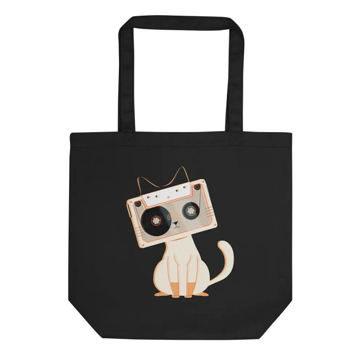 Cassette Tape B Eco-Friendly Tote Bag product image (1)