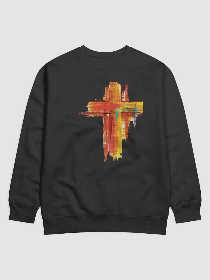 Vibrant Cross Abstract Premium Sweatshirt product image (2)