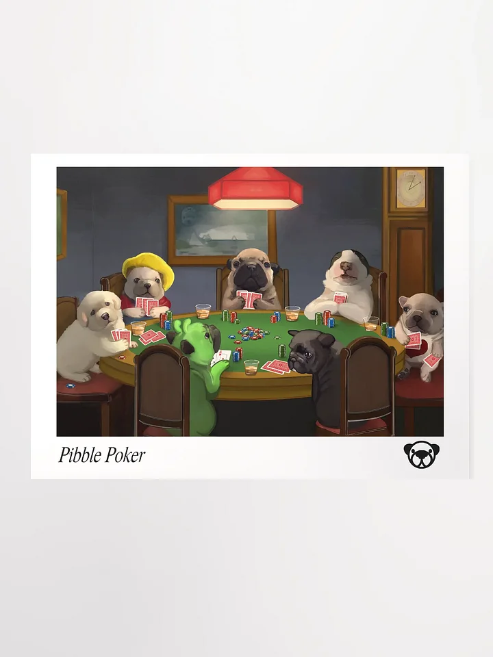 PIBBLE POKER PRINT product image (1)