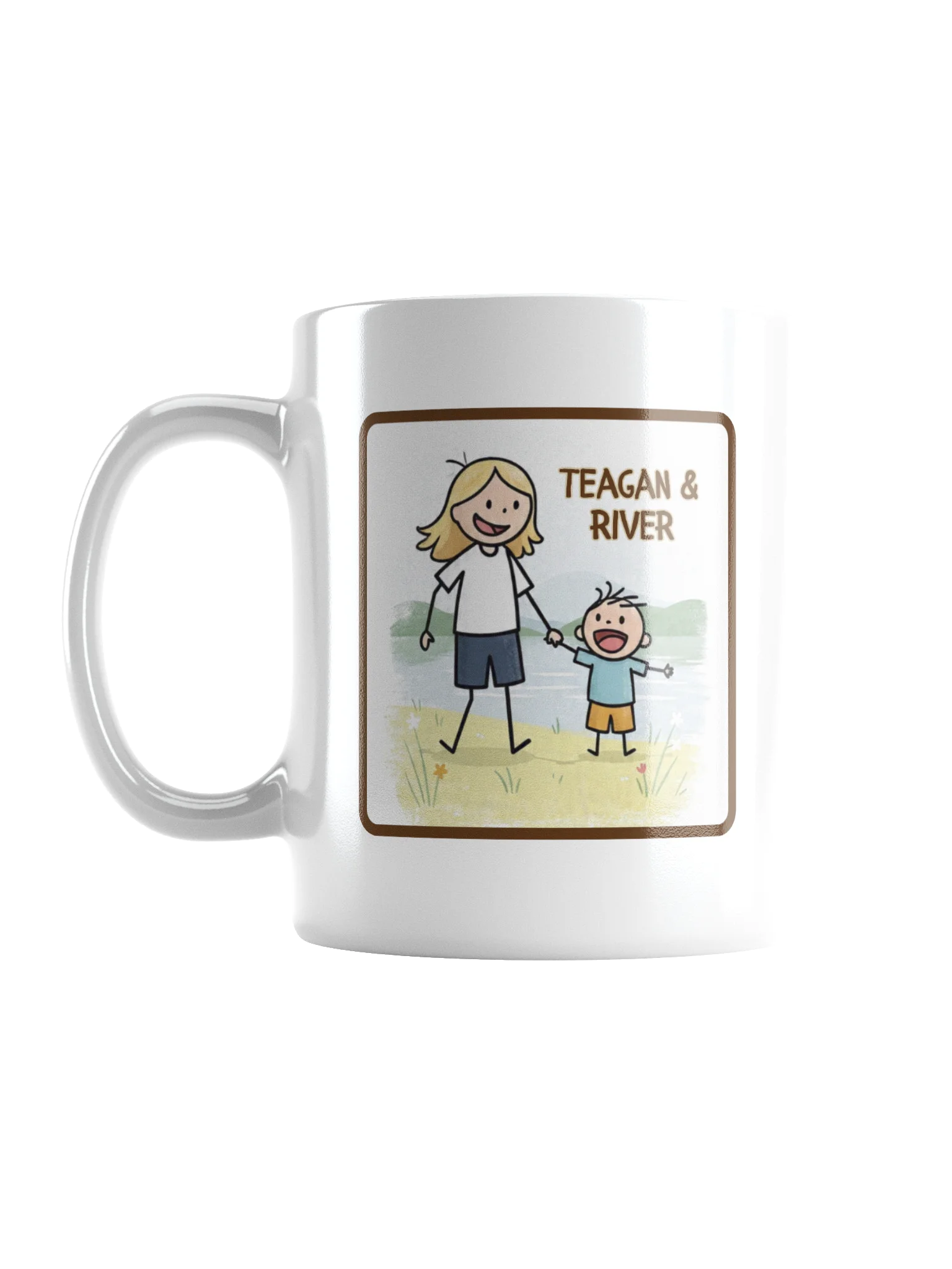 Teagan & River Illustrated Mug product image (1)