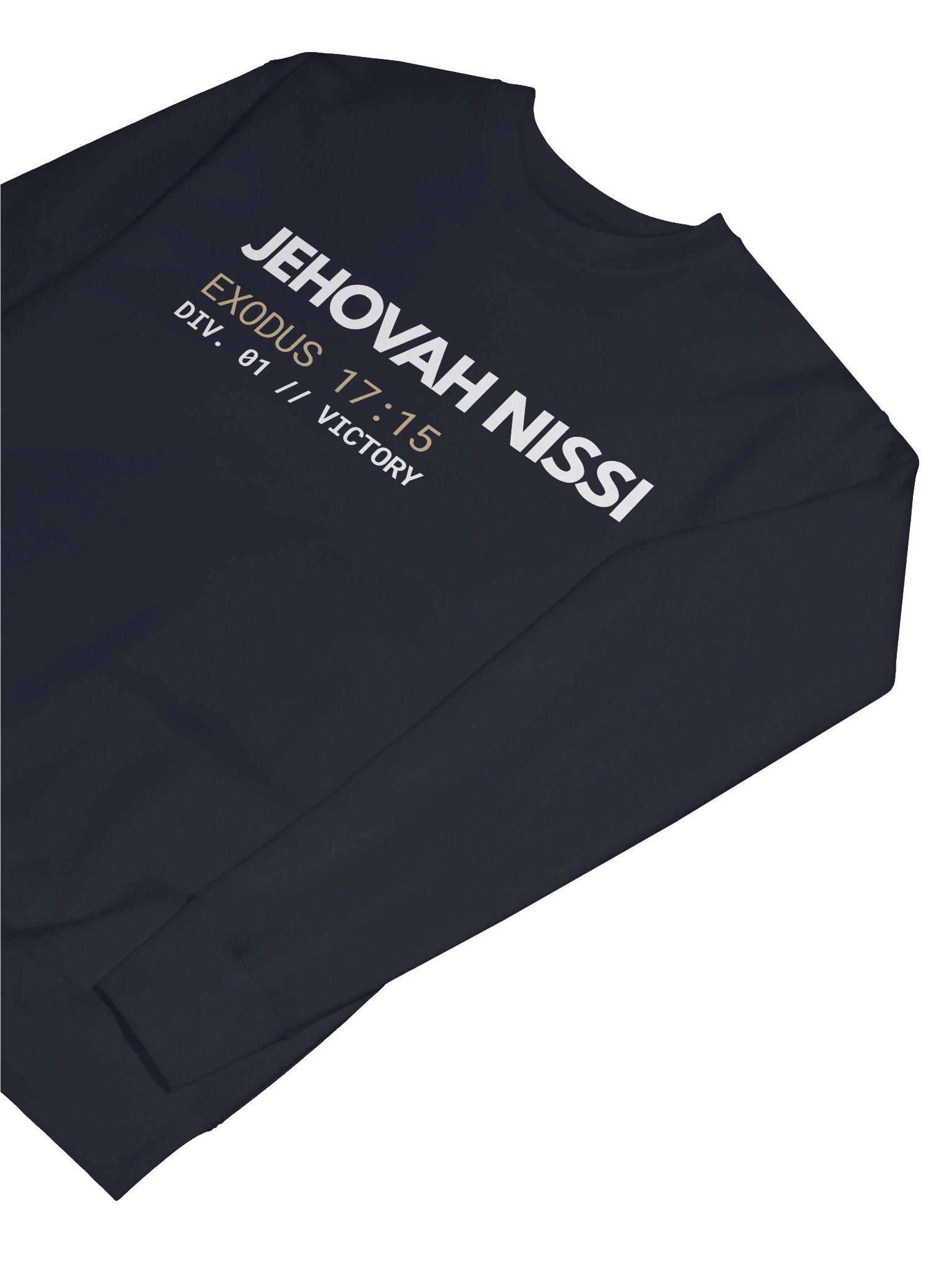 Jehovah Nissi "Victory Standard" Heavyweight Crewneck product image (12)