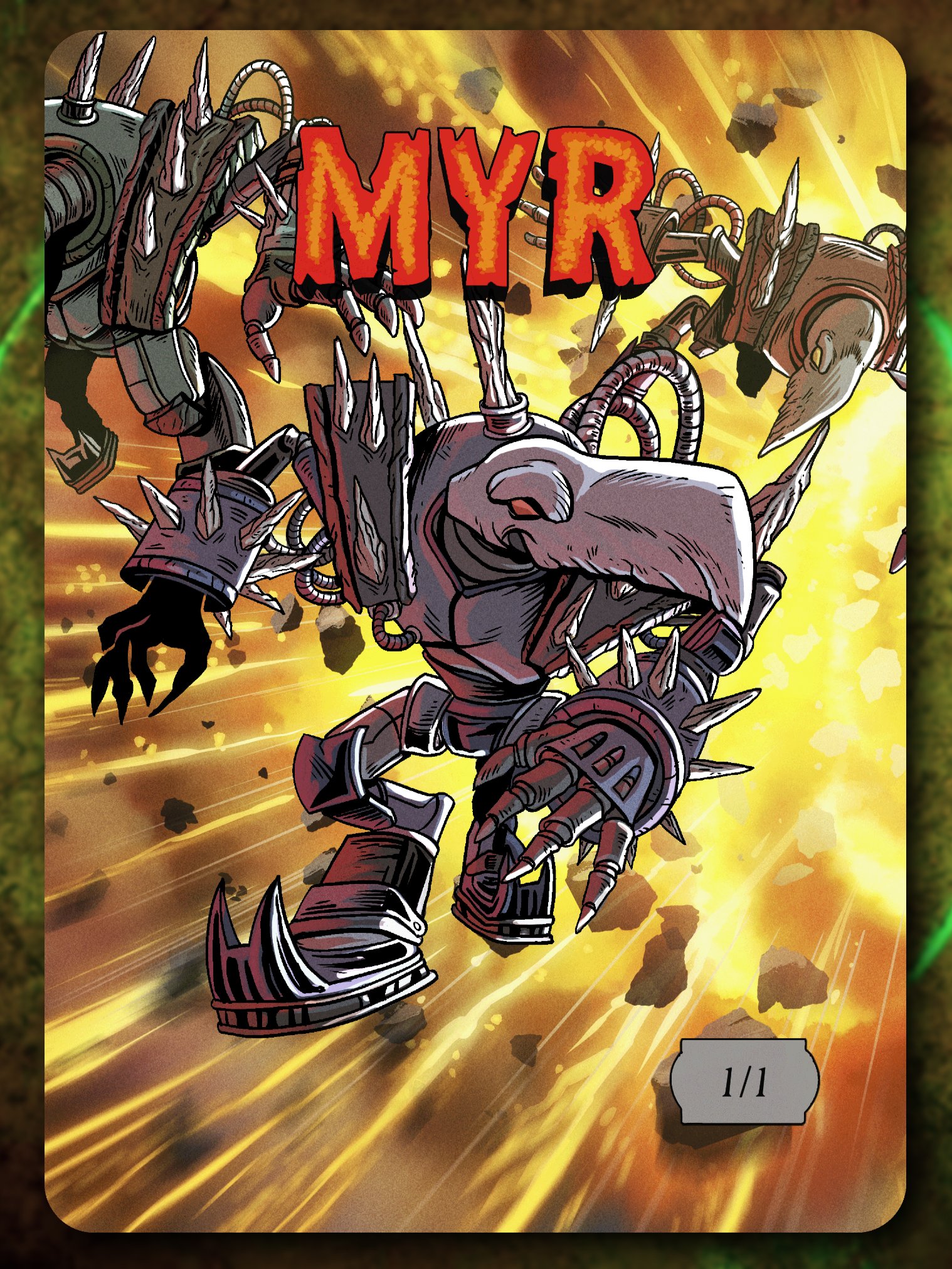 Myr 1/1 Full Art Token product image (1)