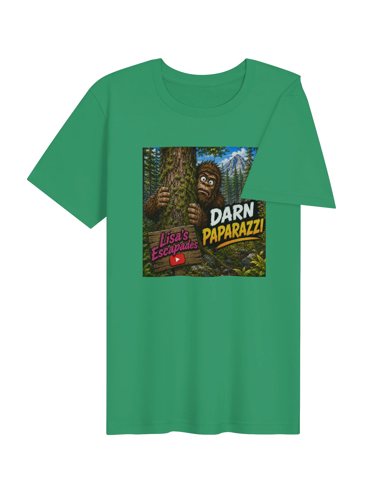 Trending Darn Paparazzi Bigfoot Forest Tee product image (4)