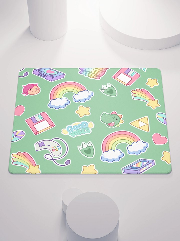 Retro Zilla Gaming Mouse Pad product image (1)