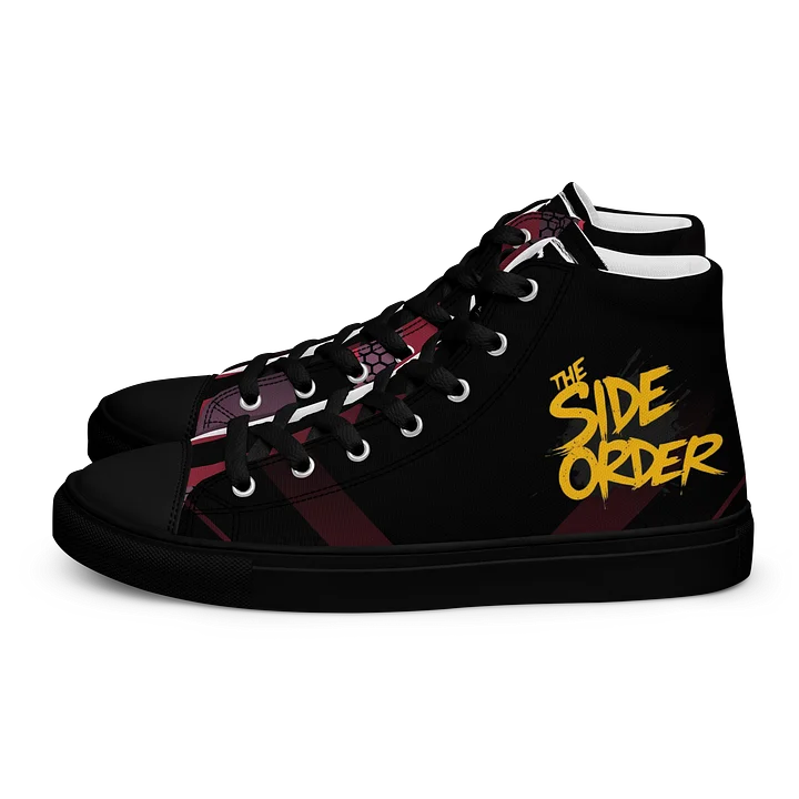 Honeycomb Highs: Women's Retro Canvas Sneakers product image (1)