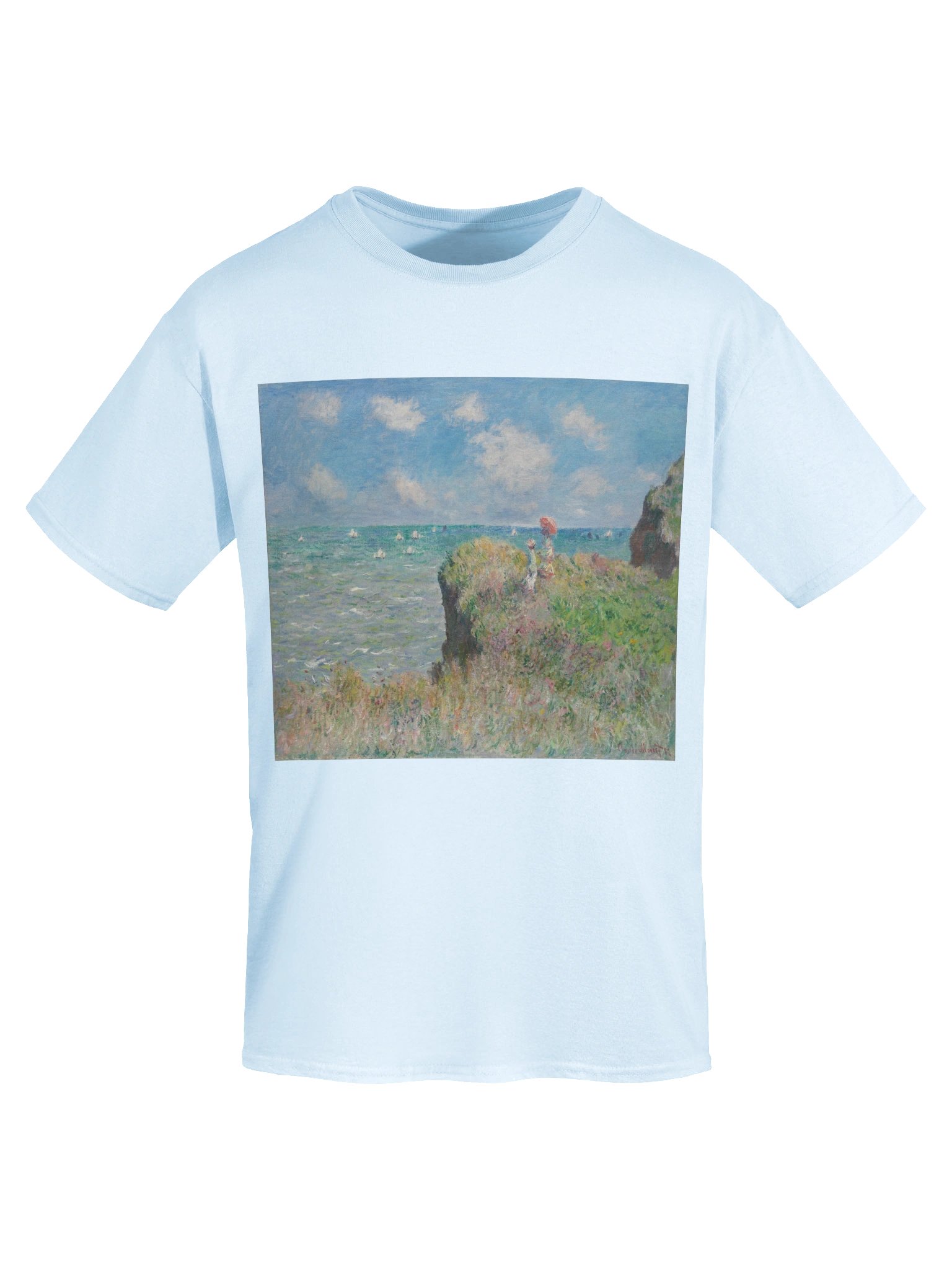 Seaside Impressionist Landscape Tee product image (5)