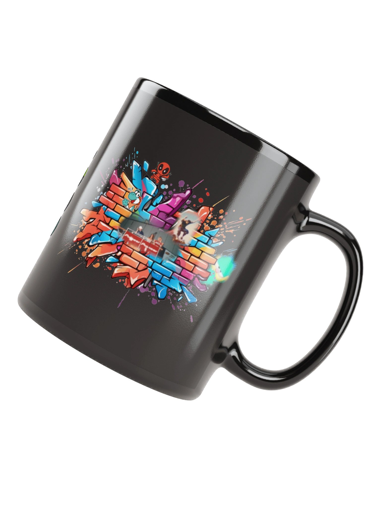 Mr. Digi Black Mug product image (7)