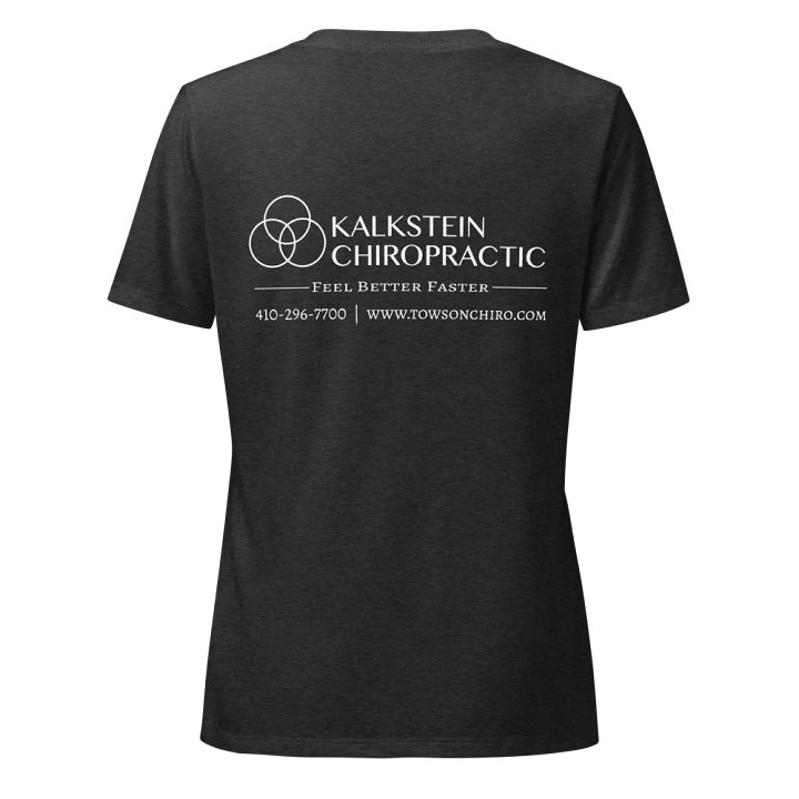 Kalkstein Chiropractic Women's V-Neck Shirt – Stylish Comfort with Logo product image (8)