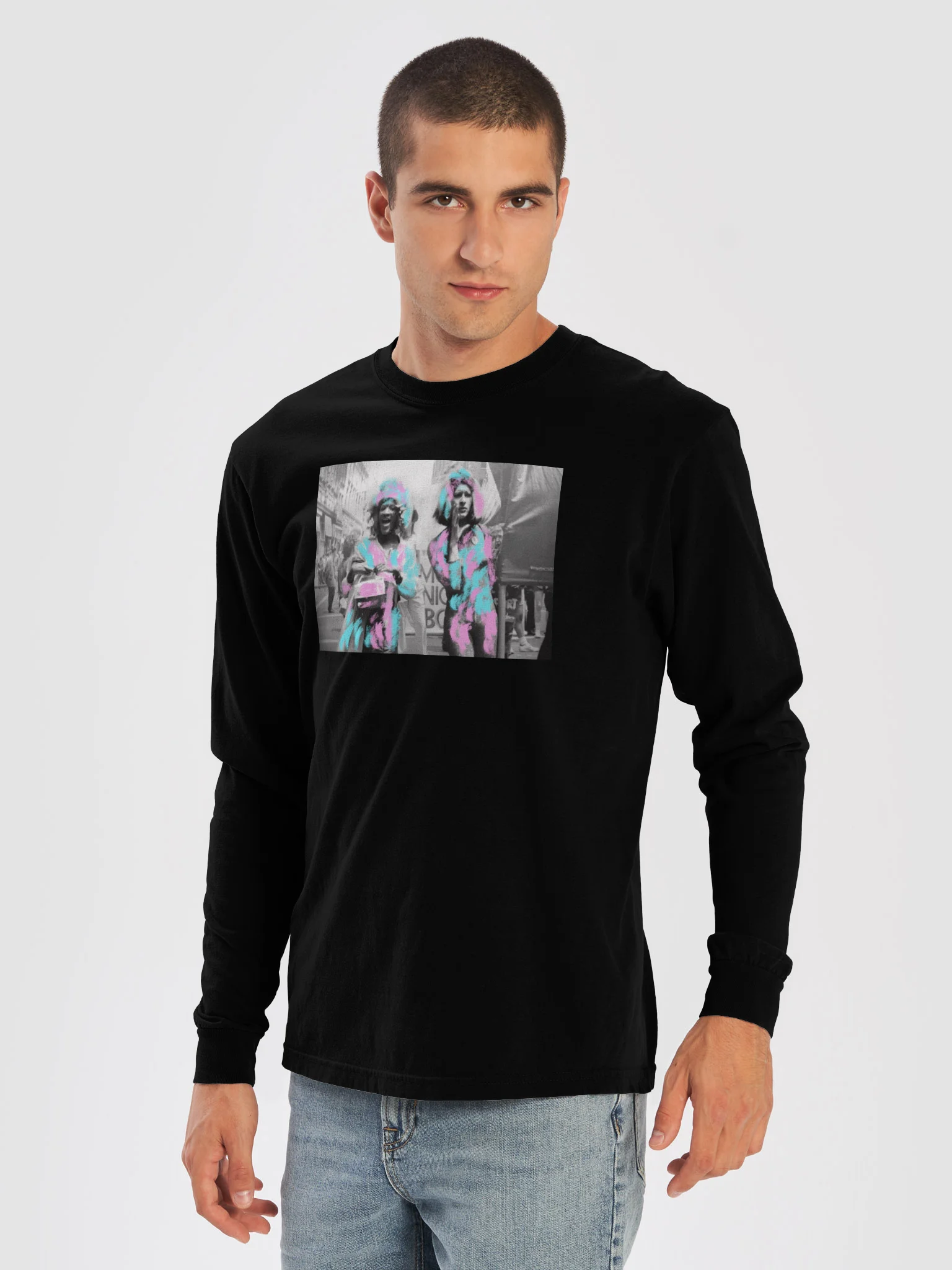 Marsha & Sylvia long sleeve tee product image (26)