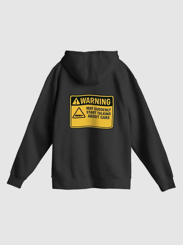 BRGY! Unisex Pullover Hoodie - May Suddenly Start Talking About Cars product image (2)