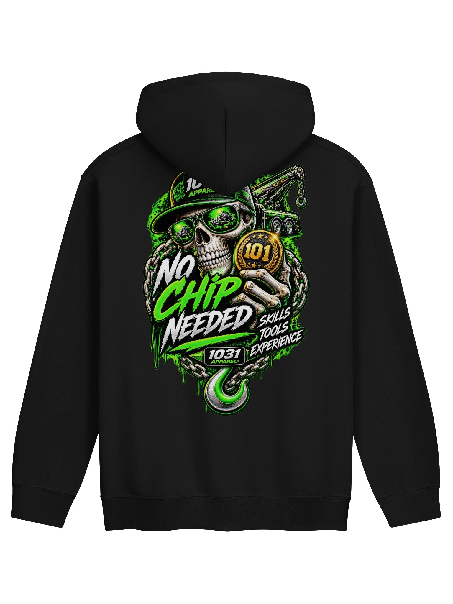NO CHIP NEEDED HOODIE product image (2)