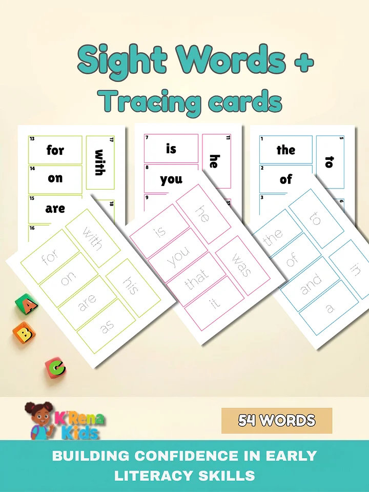 Kindergarten Sight Words Learning Bundle (Digital Download) product image (2)