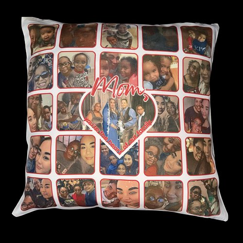 Celebrate Mom with a gift she’ll hug every single day.
Our custom photo pillows turn your favorite memories into something co...