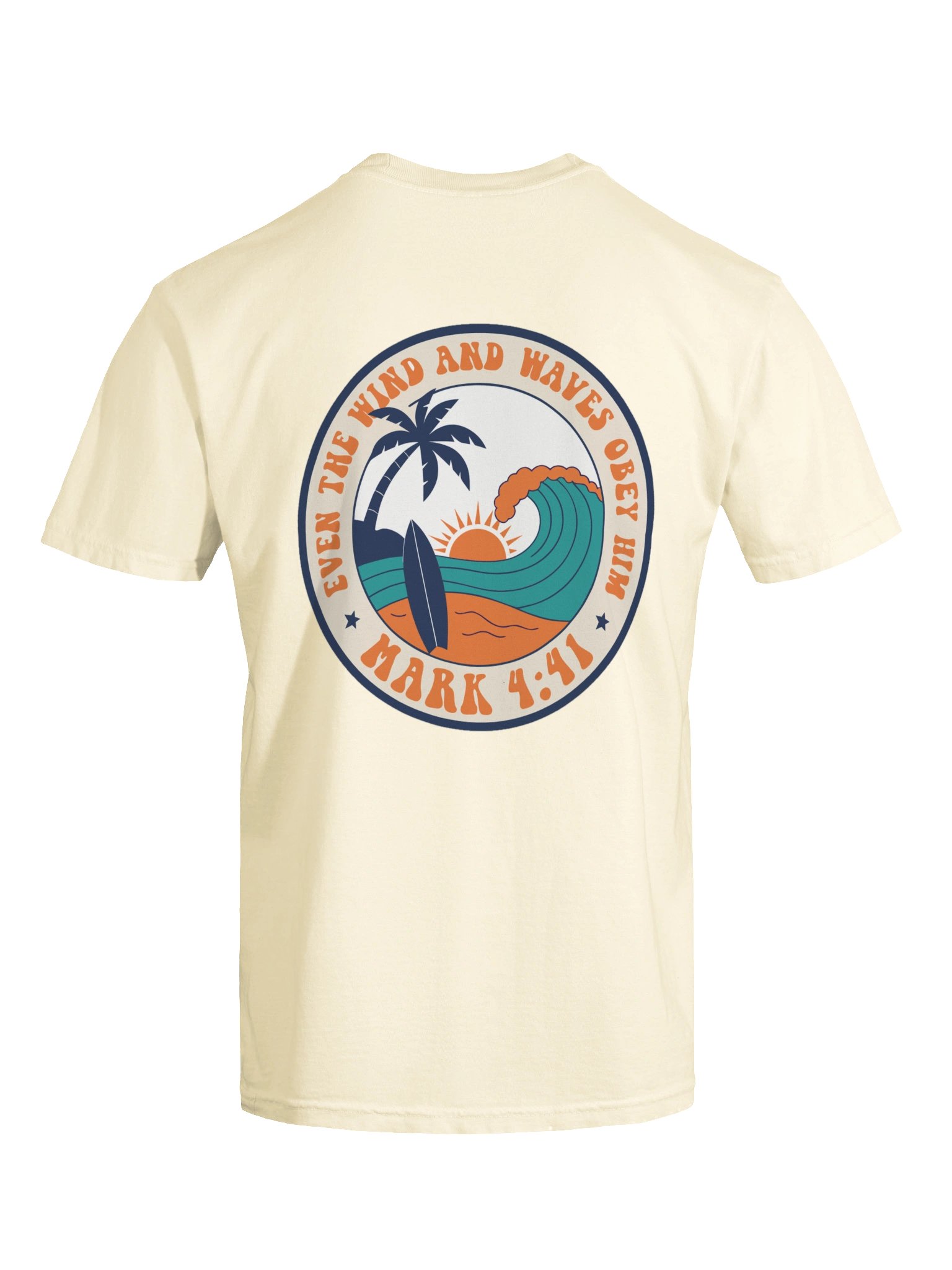 Even the Wind and Waves Obey Him Tee product image (11)