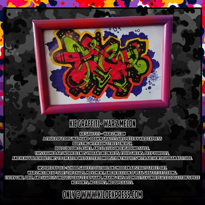 KIE GRAFFITI – WAR 2 MELON product image (1)