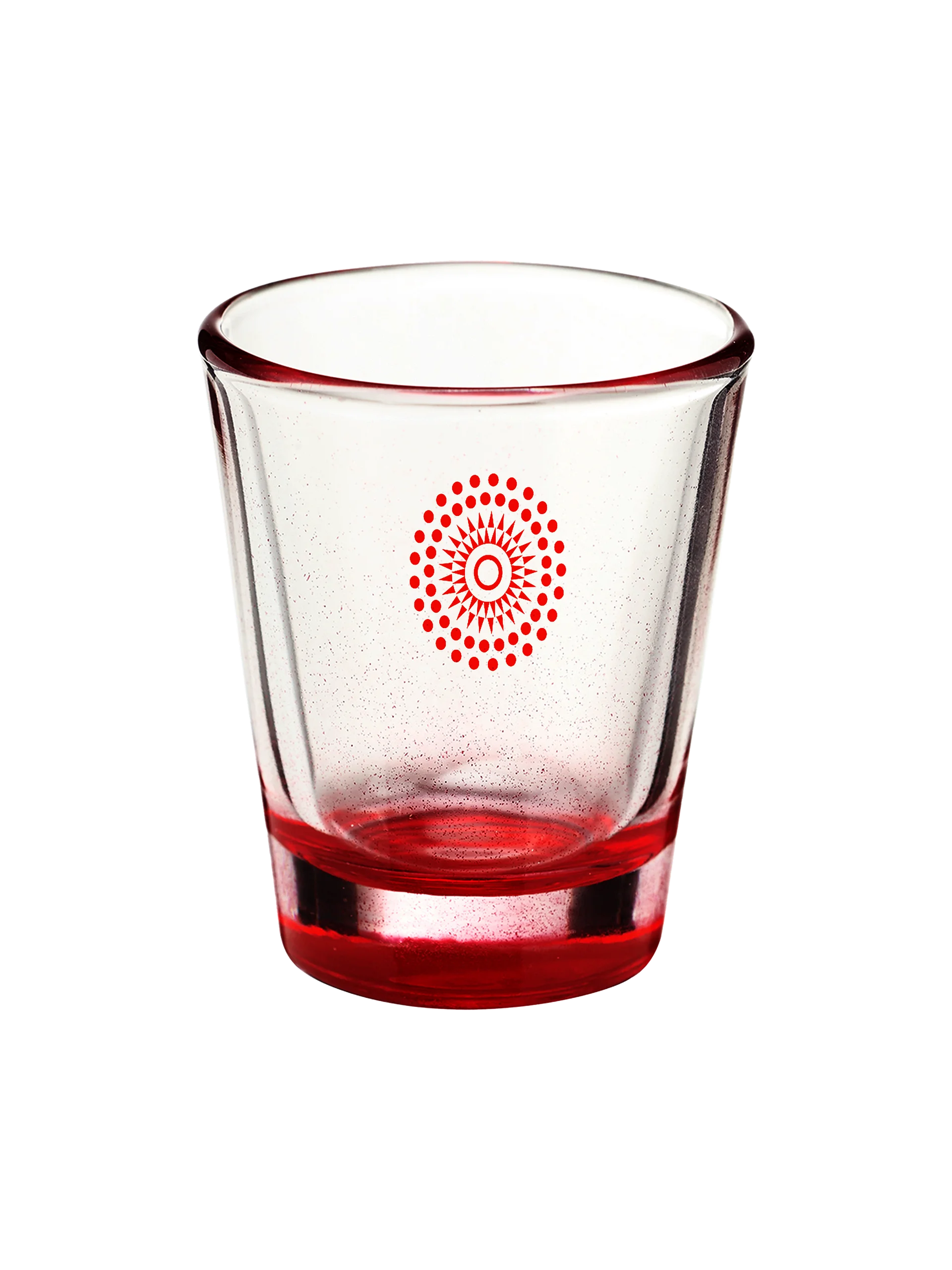 CIRCLE: Clear "Red" Shot Glass – 1.75 oz. product image (1)
