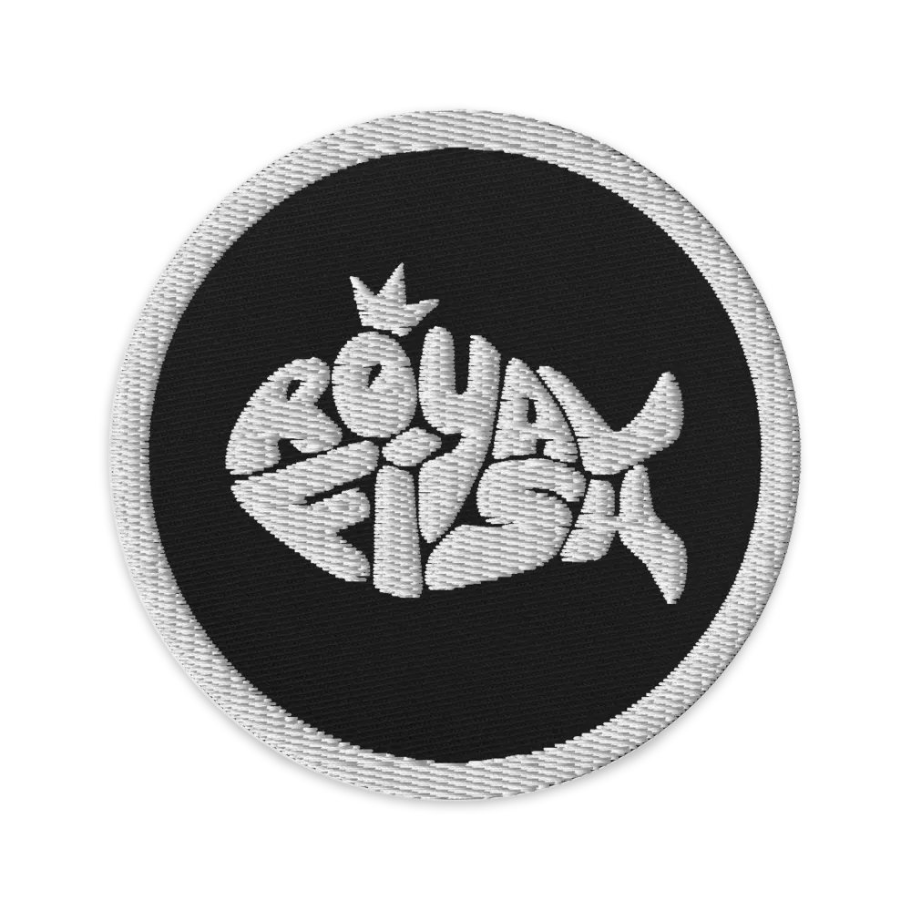 White Royal Patch (Circle) product image (1)