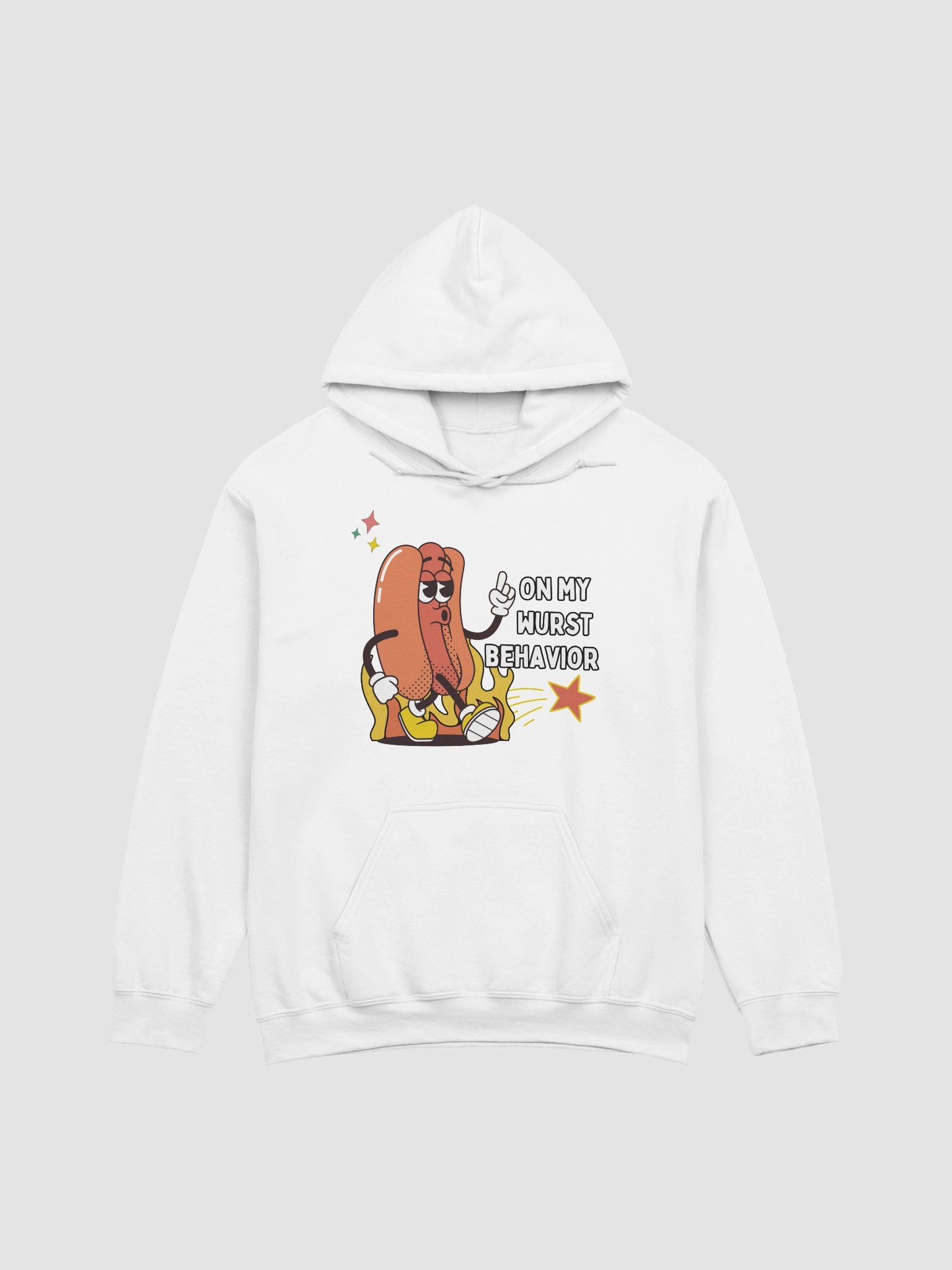 On my wurst behavior Hoodie product image (1)