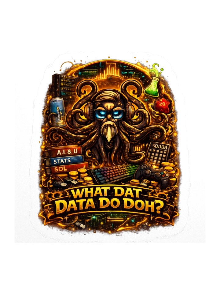 What Dat Data Do Doh™ Sticker product image (1)