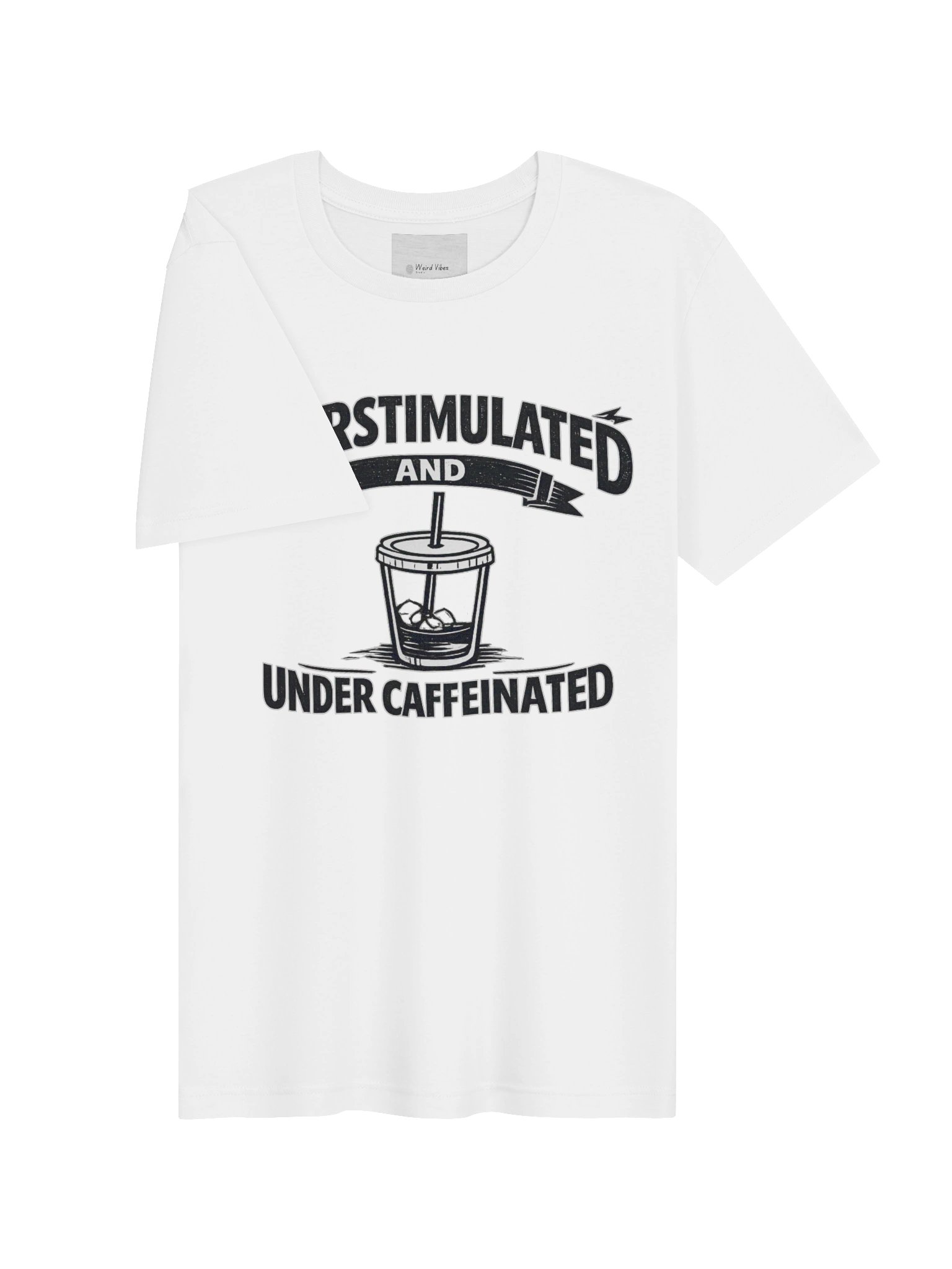 Overstimulated- Light Color Tee product image (3)
