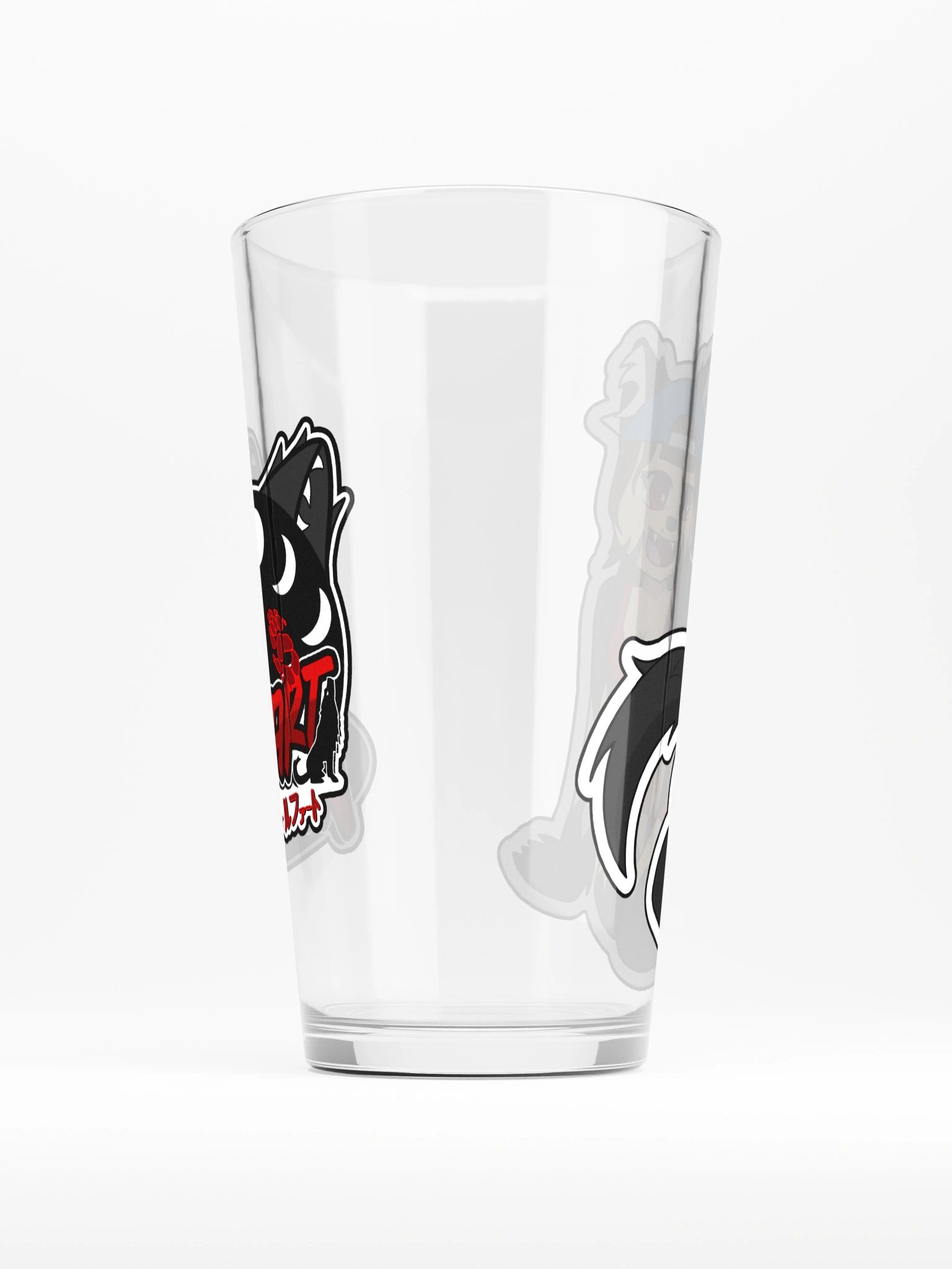 Luna - Chibi Logo Pint Glass product image (1)