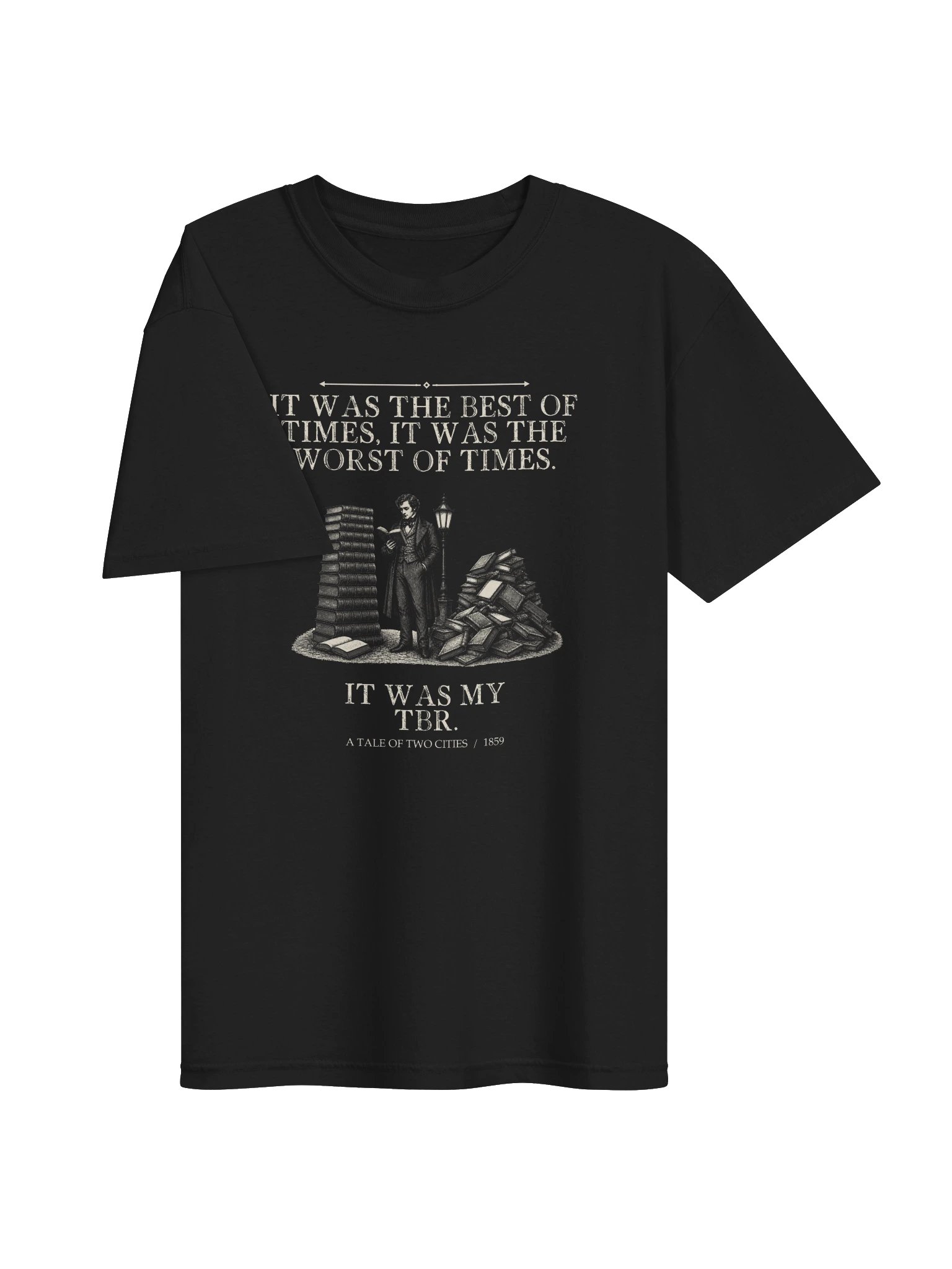 Was Best Times Was Worst Times Was -- A Tale of Two Cities Tee (Dark) product image (13)