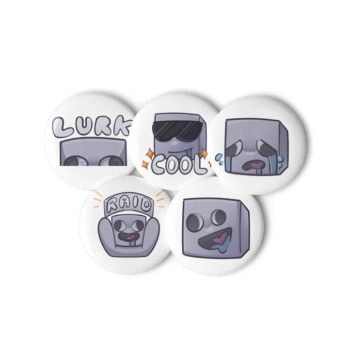 YessPigeon Emote Pins product image (1)
