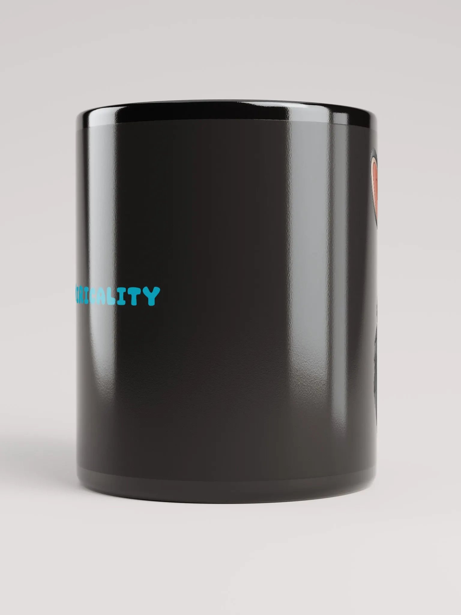 Bun Bun Black Glossy Mug product image (5)