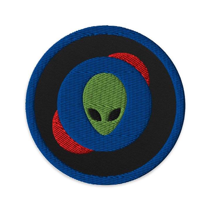 AlienOrion Logo Round Patch product image (1)