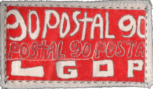 Go Postal Red 2 greeting card product image (1)