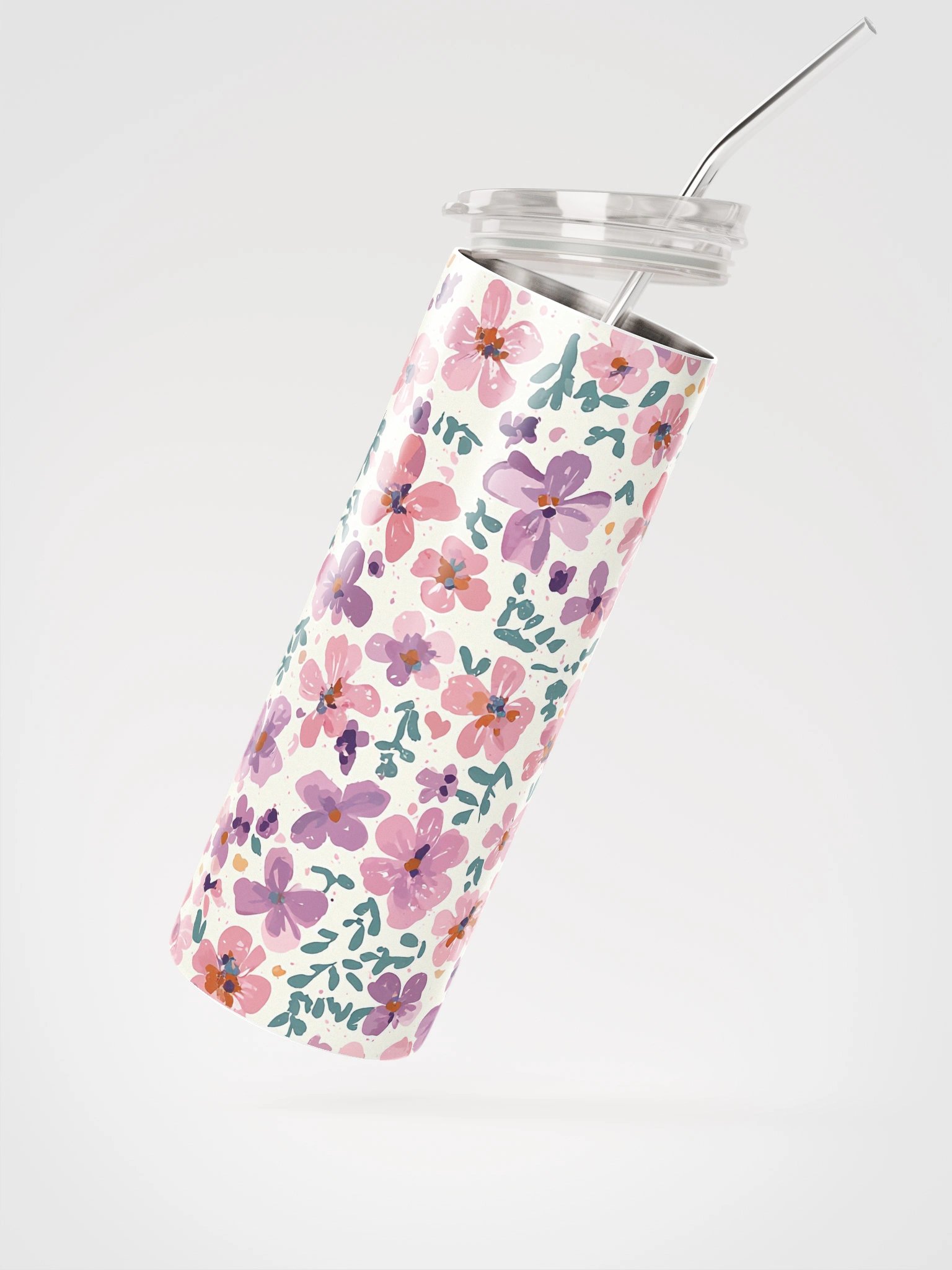 Blush Meadow Stainless Steel Tumbler product image (2)