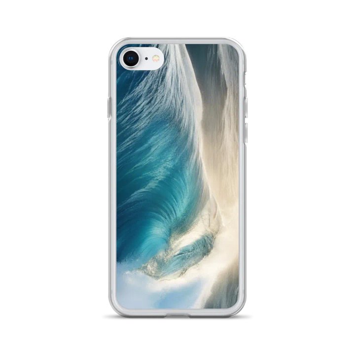 Ocean Wave Clear iPhone Case product image (24)