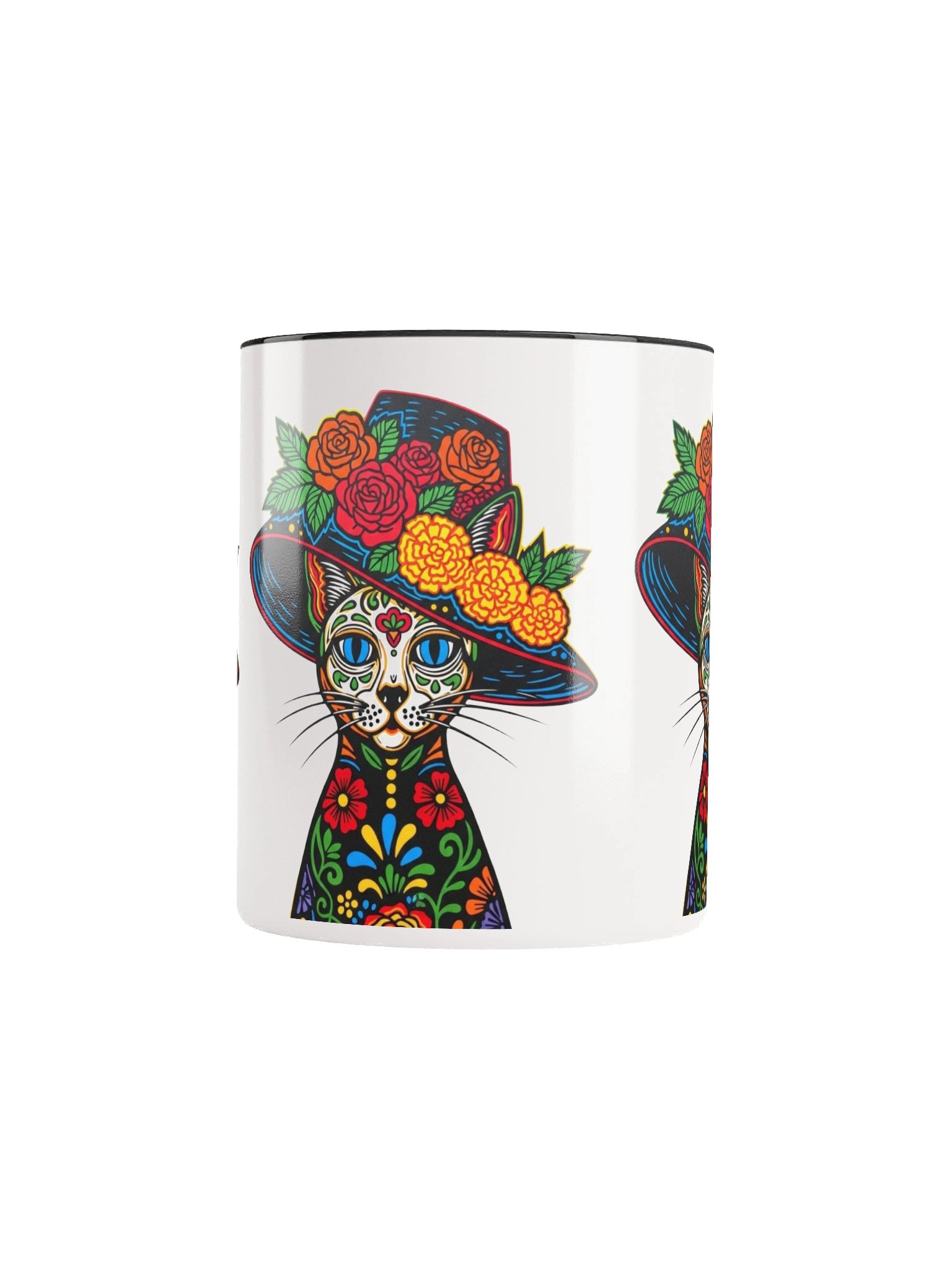 Fiesta Feline Ceramic Mug product image (69)