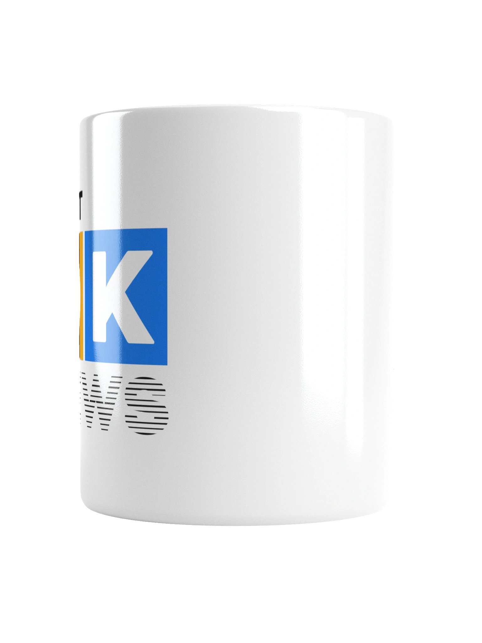 Just OK News Anchor Mug - white product image (2)