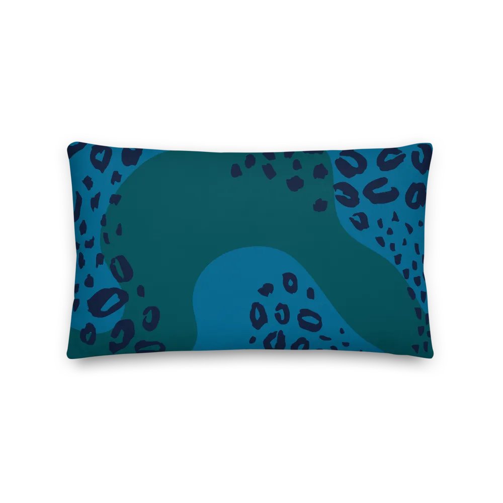 Teal Camo Chic Premium Pillow product image (2)