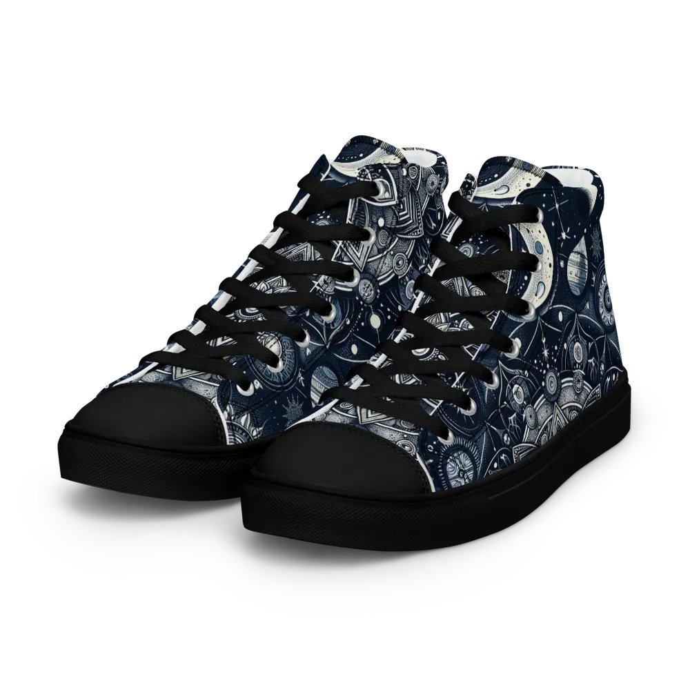 Men's High Top Canvas Shoes product image (2)