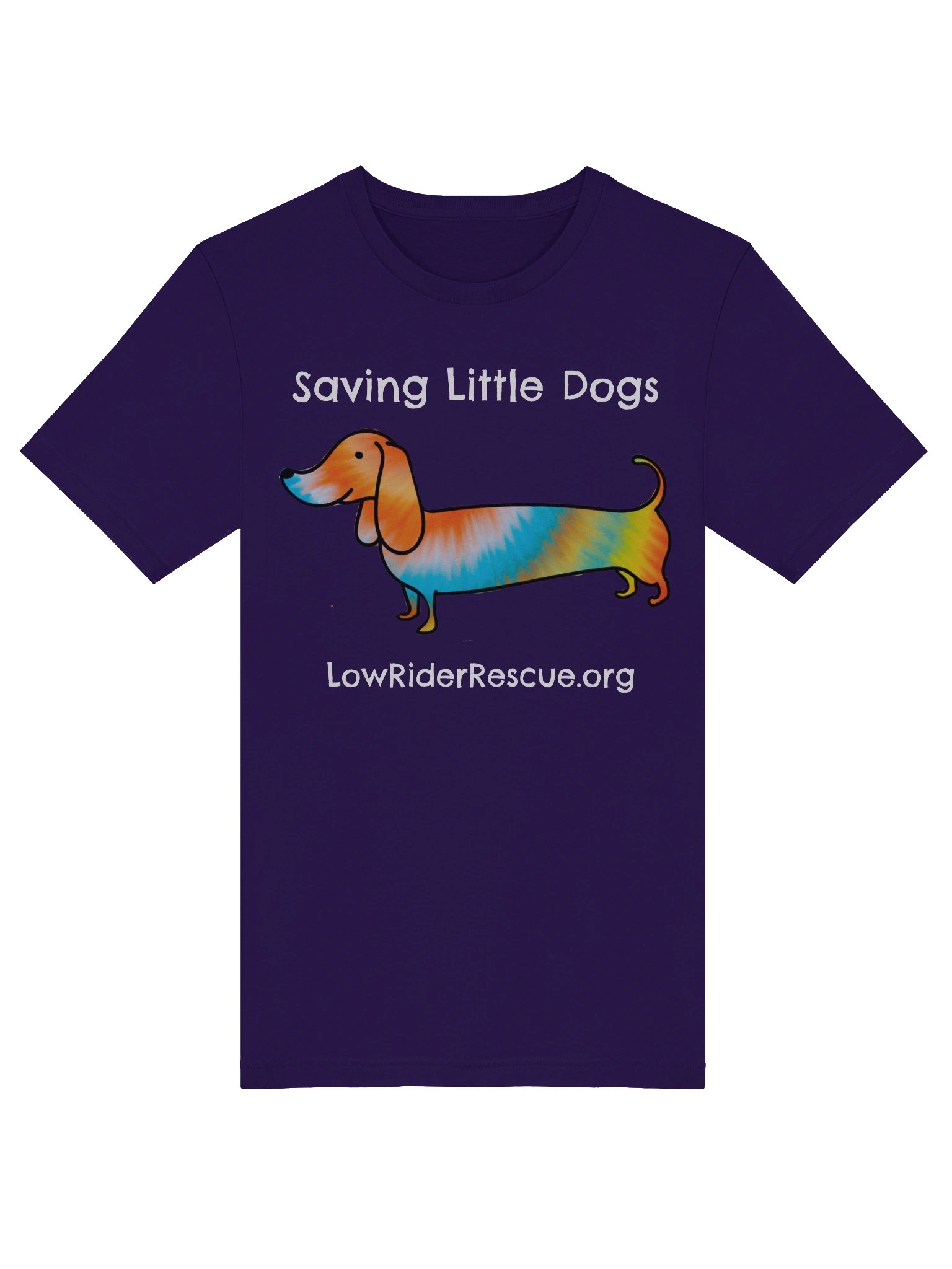 Tie-Dye Dachshund Saving Little Dogs T product image (43)