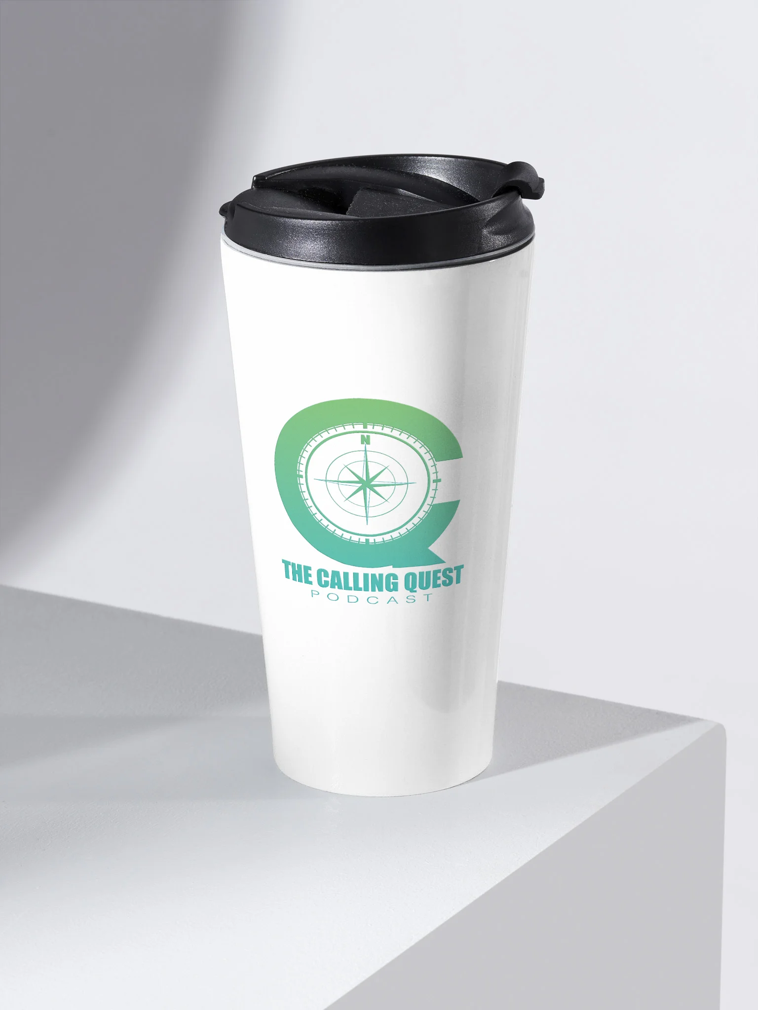 The Calling Quest Podcast Trailblazer Stainless Steel Travel Mug product image (1)