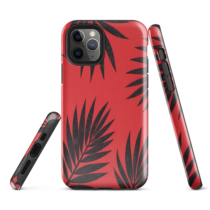 Red botanical set limited Tough case product image (1)