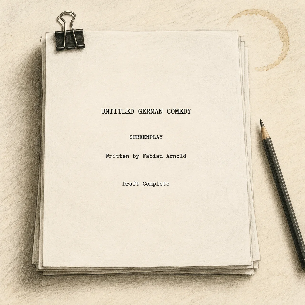 Untitled German Comedy screenplay