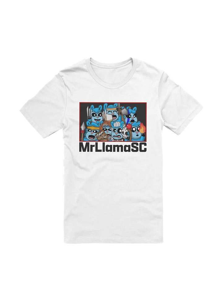 MrLlamaSC Llama Family T-Shirt product image (1)