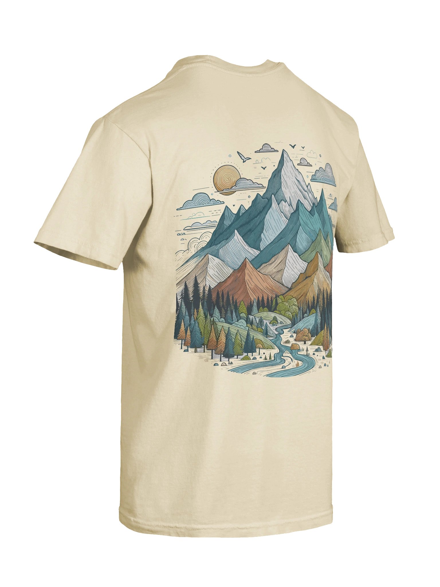 Men's On The Go Tee - Mountains product image (10)