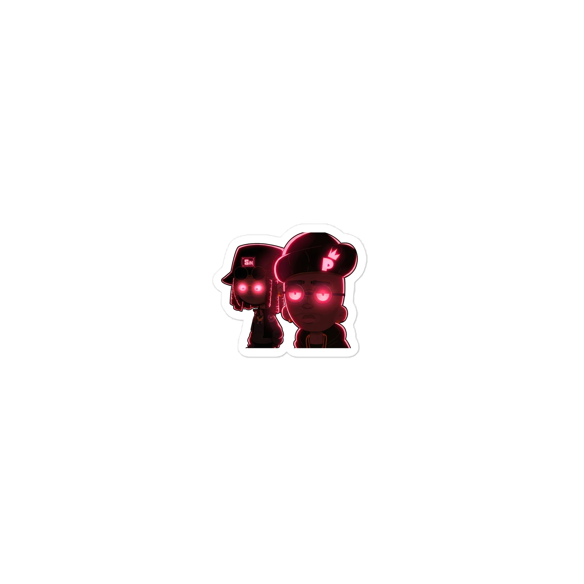 DARK THOUGHT CRIMEZ STICKERS product image (1)