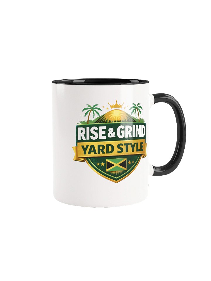 Rise & Grind Ceramic Mug product image (1)