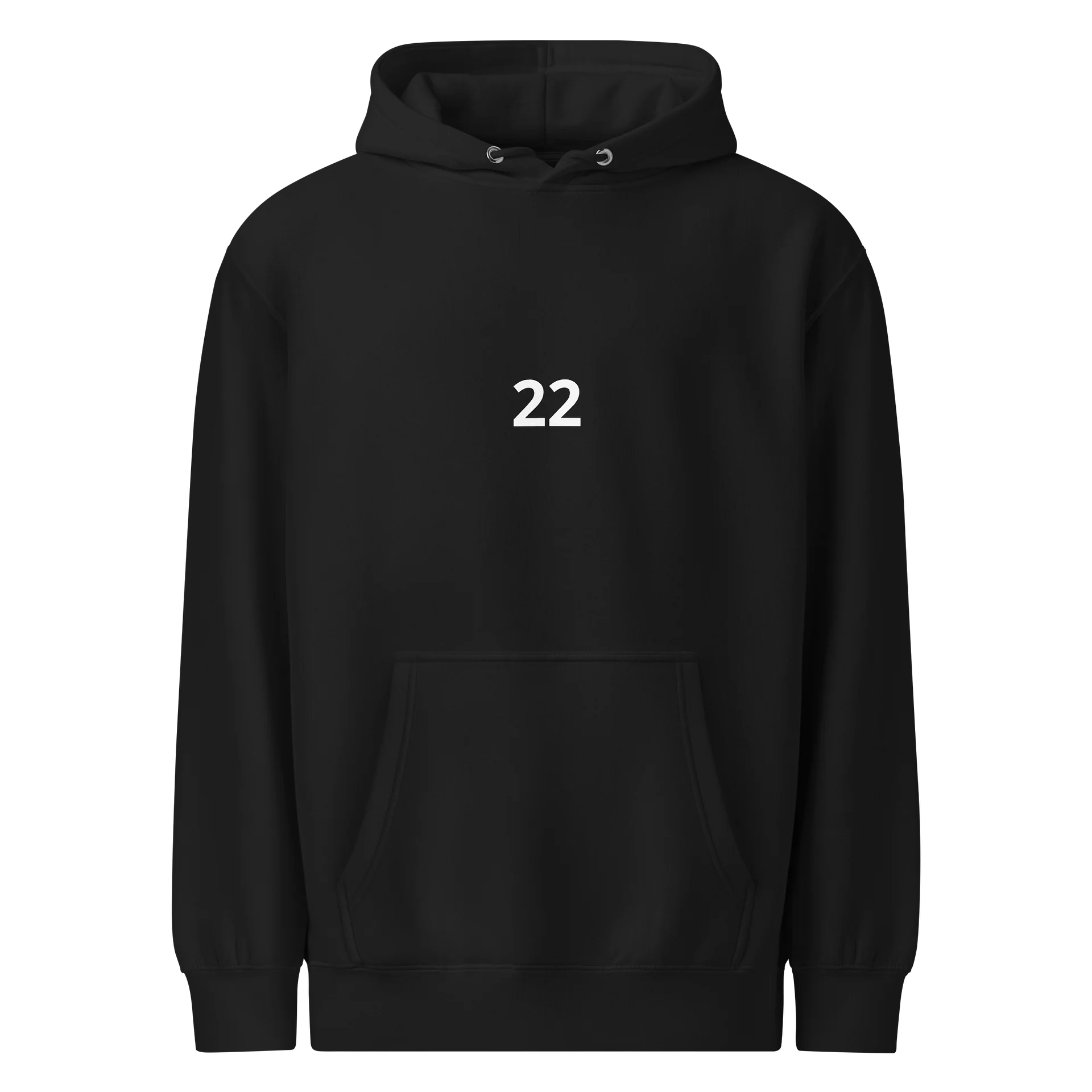 22 Minimalist Black Pullover Hoodie product image (1)