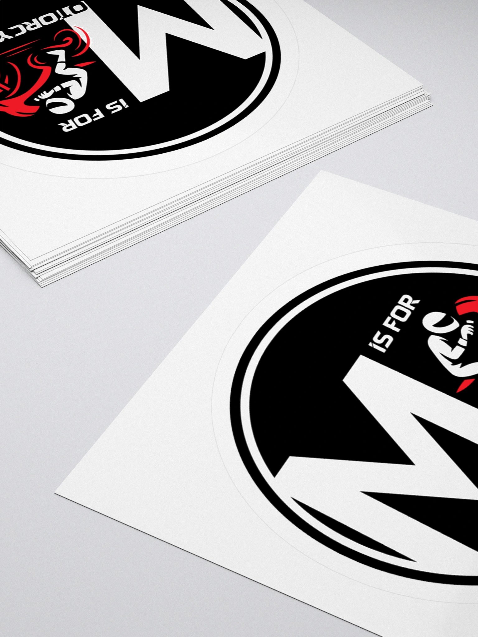 M is for Motorcycle Sticker product image (4)