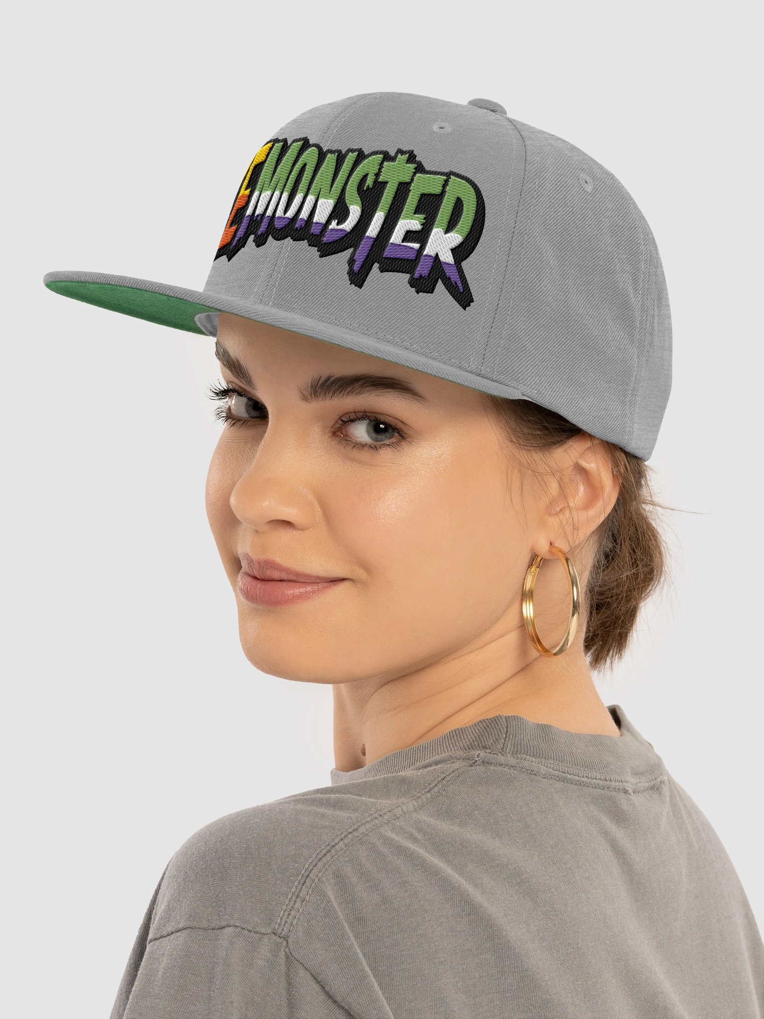 SXEMONSTER Kreature Text Snapback Hat product image (26)